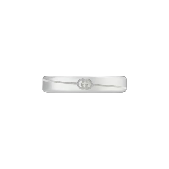 Bague gucci homme discount argent